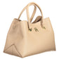 Tommy Hilfiger Beige Polyester Women Handbag