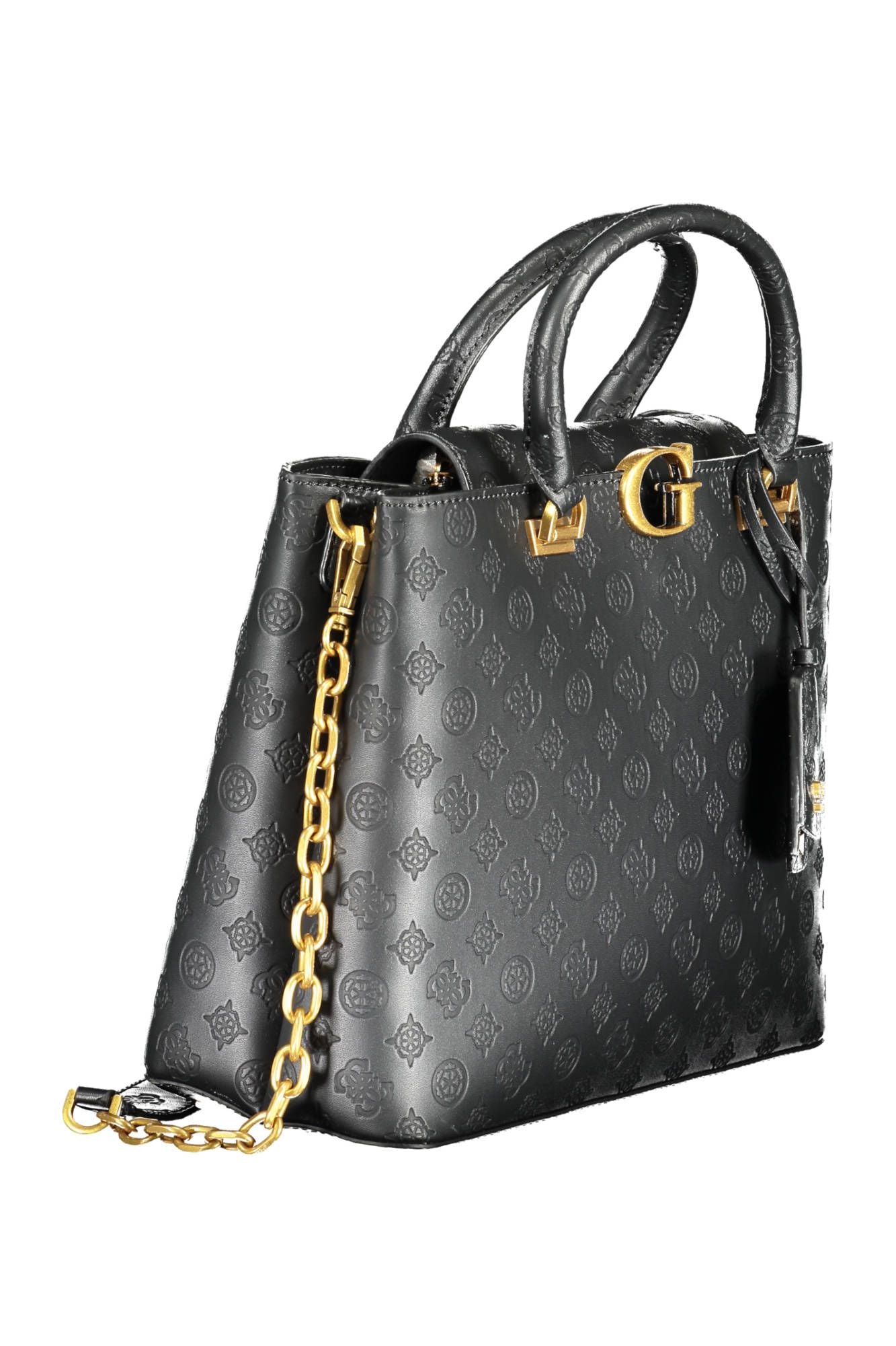 Guess Jeans Black Polyurethane Women Handbag