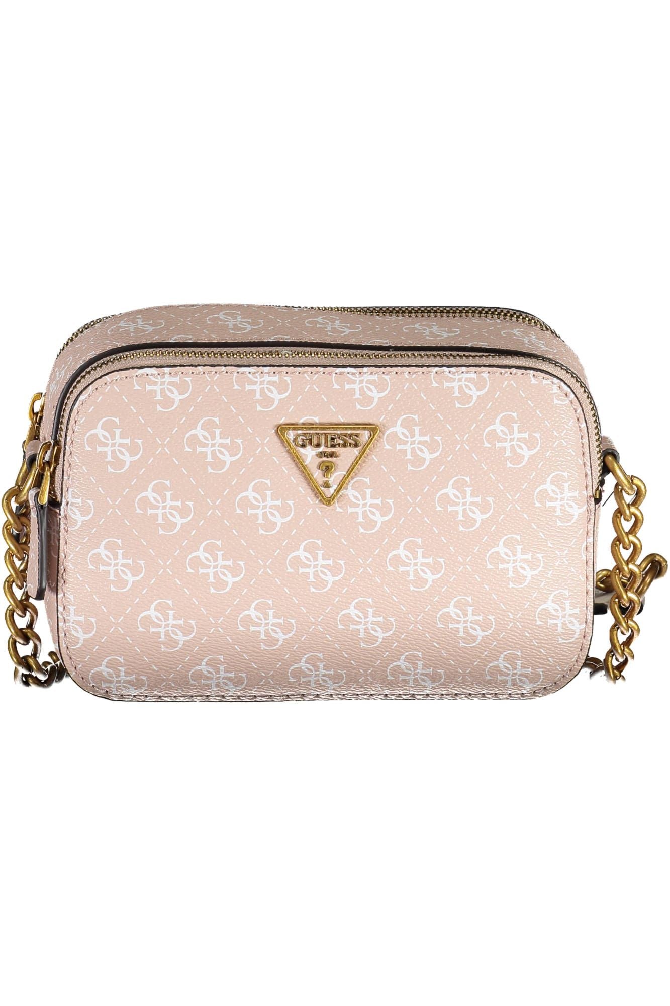 Guess Jeans Pink Polyurethane Women Handbag