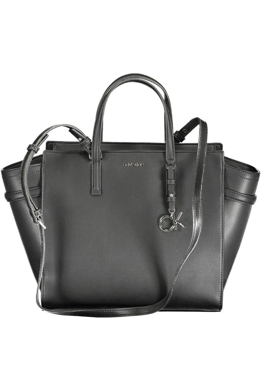 Calvin Klein Black Polyester Women Handbag