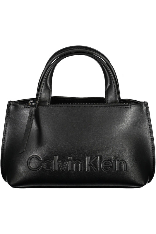 Calvin Klein Black Polyester Women Handbag