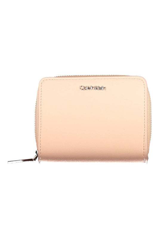 Calvin Klein Pink Polyurethane Women Wallet