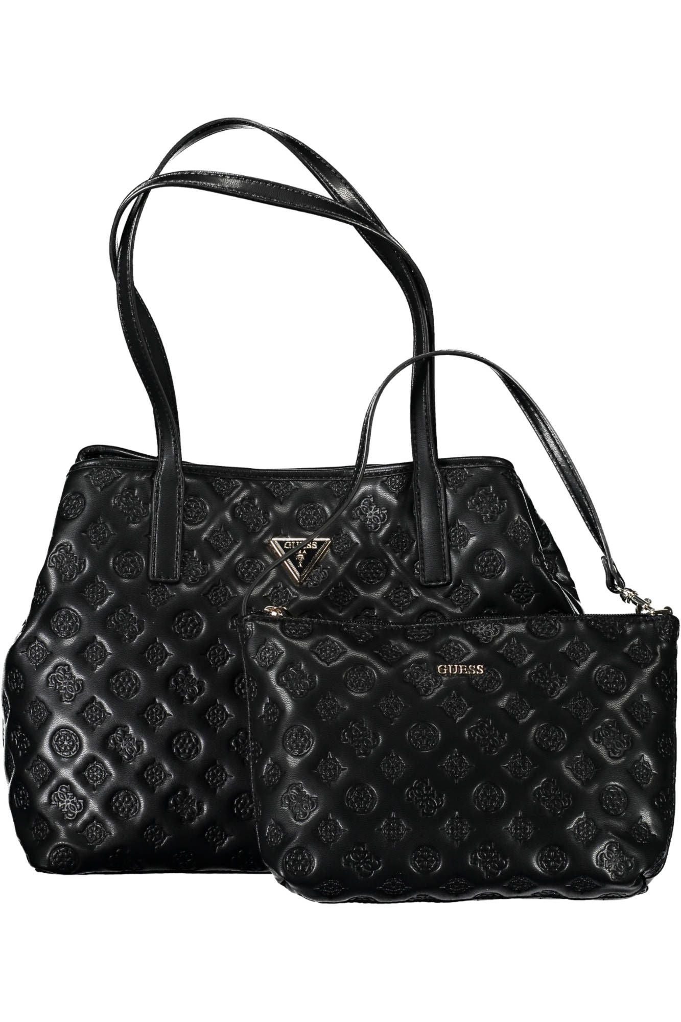 Guess Jeans Black Polyurethane Women Handbag