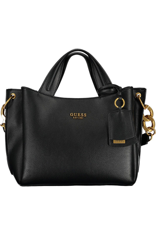 Guess Jeans Black Polyurethane Women Handbag