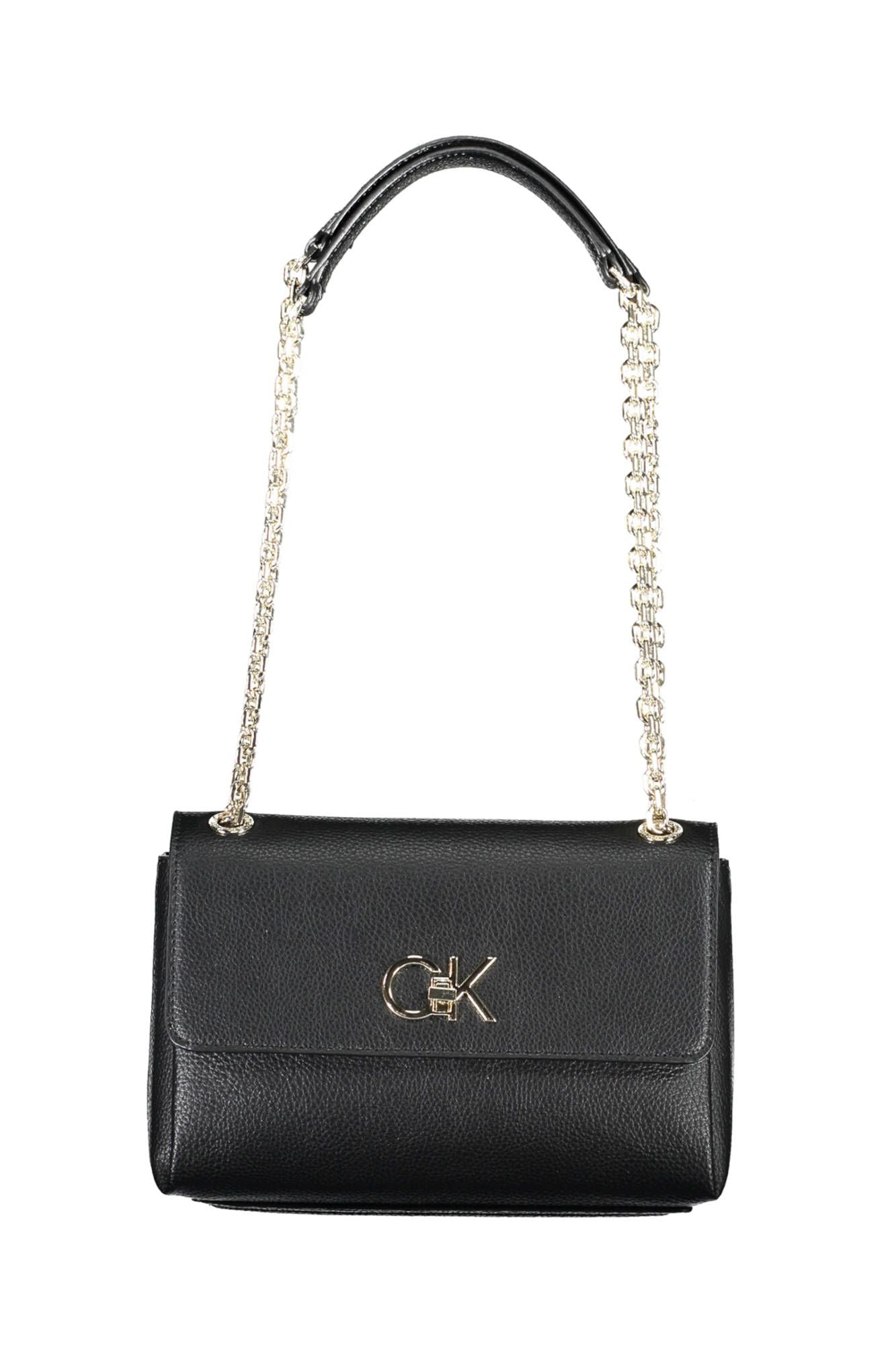 Calvin Klein Black Polyester Women Handbag