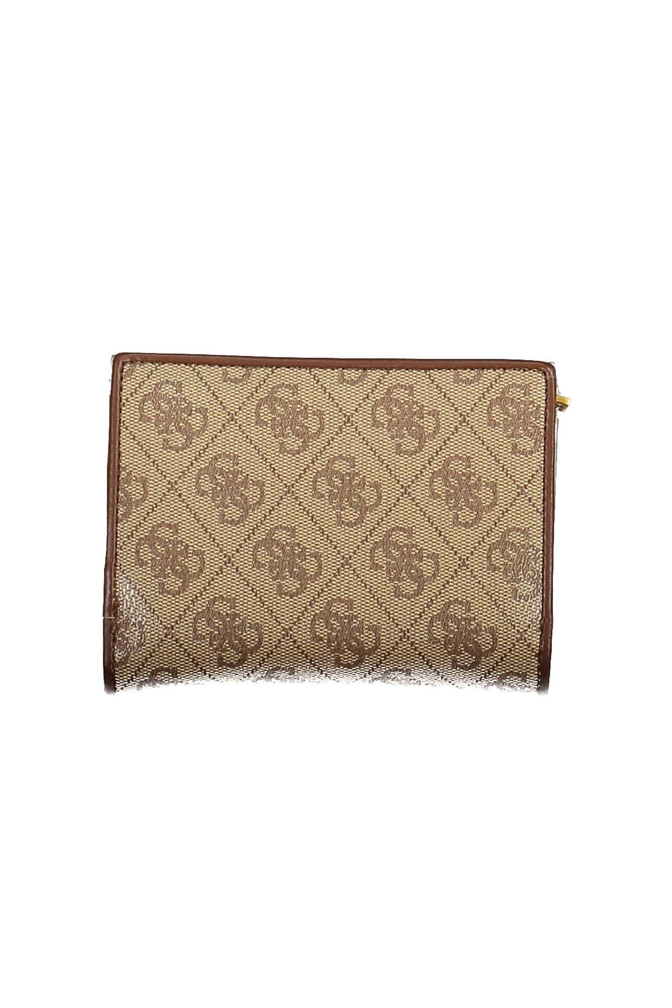 Guess Jeans Beige Polyurethane Women Wallet