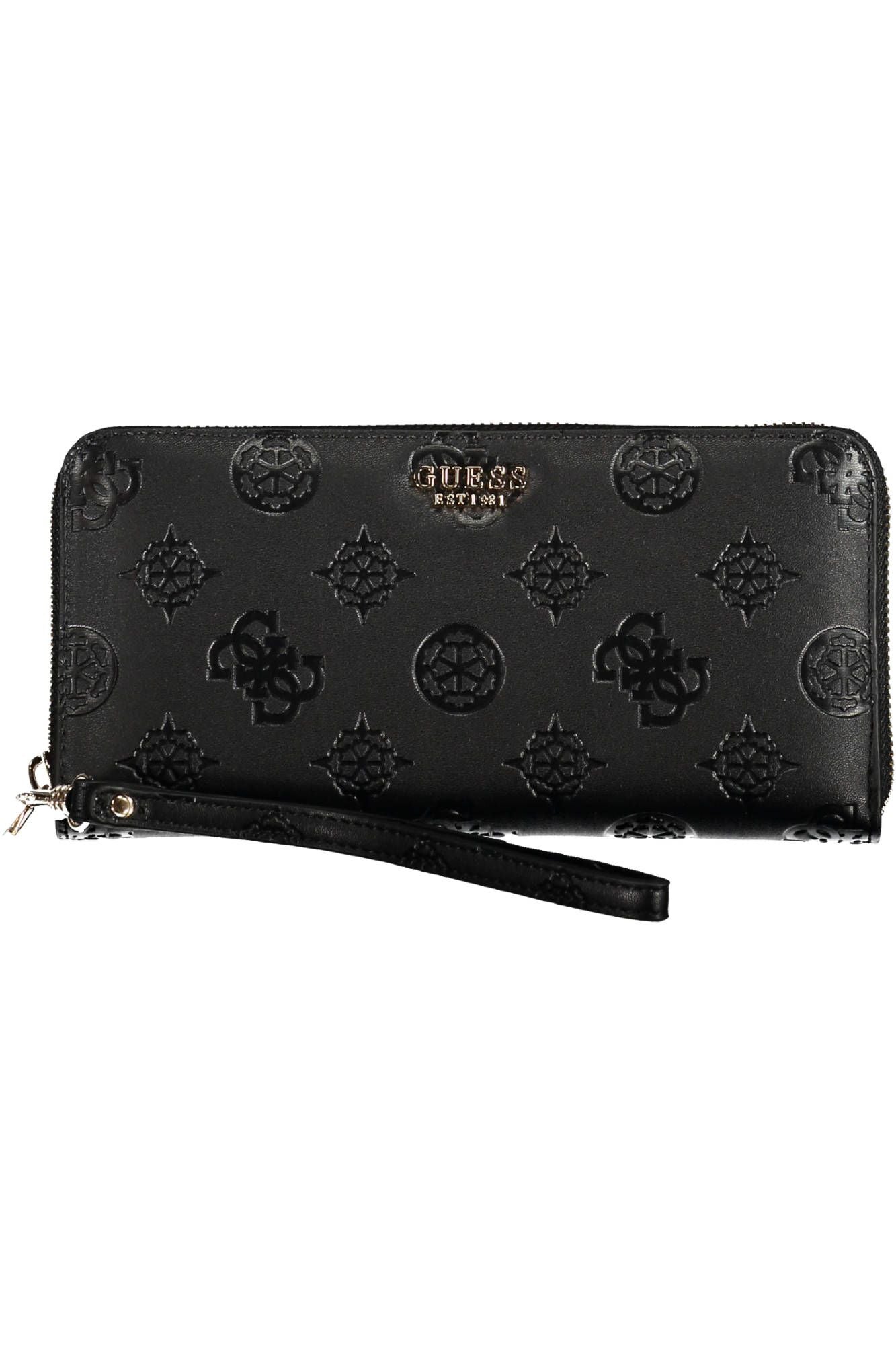 Guess Jeans Black Polyurethane Women Wallet