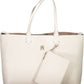 Tommy Hilfiger White Polyurethane Women Handbag