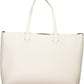 Tommy Hilfiger White Polyurethane Women Handbag