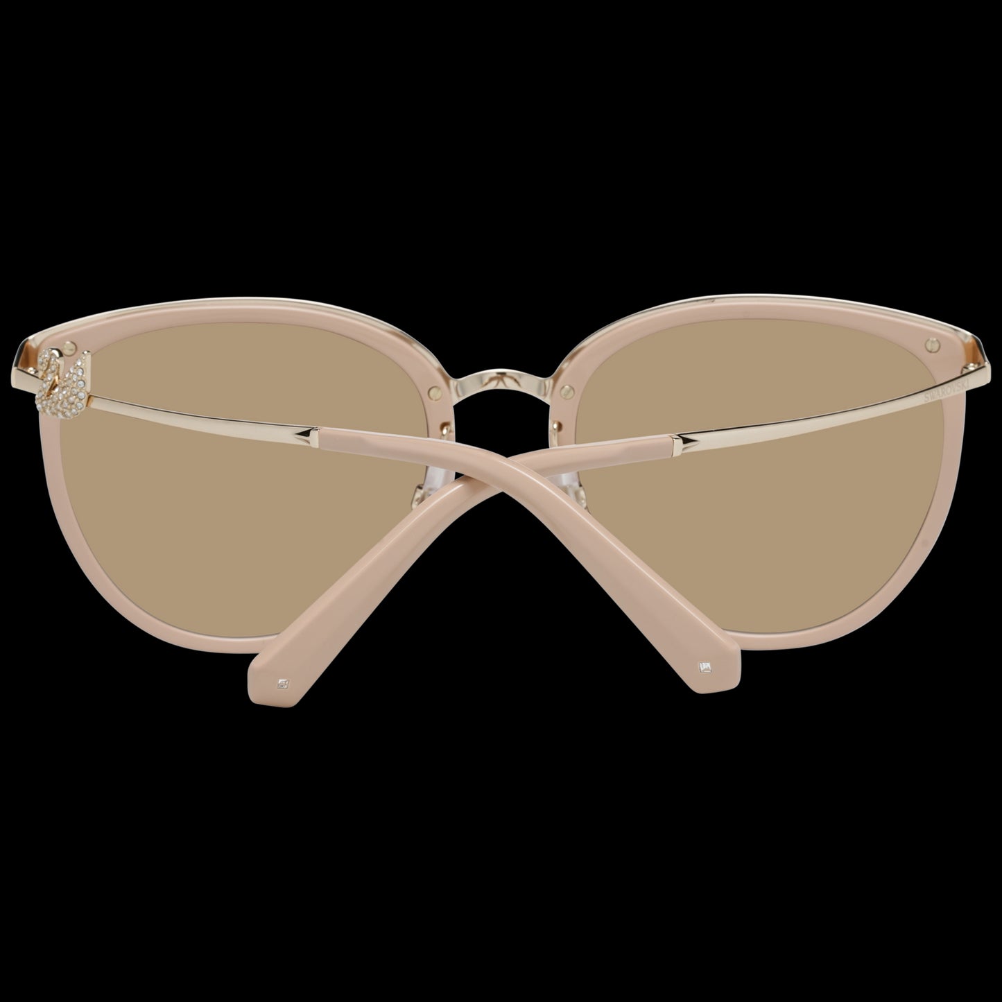 Swarovski Gold Women Sunglasses