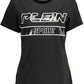 Plein Sport Black Cotton Women T-Shirt