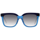 Emilio Pucci Chic Blue Square Gradient Sunglasses