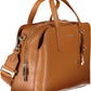 Calvin Klein Brown Polyester Women Handbag