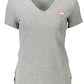 Guess Jeans Gray Cotton Women T-Shirt