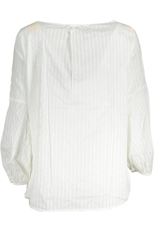 Gant White Cotton Women Sweater