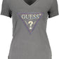 Guess Jeans Gray Cotton Women T-Shirt