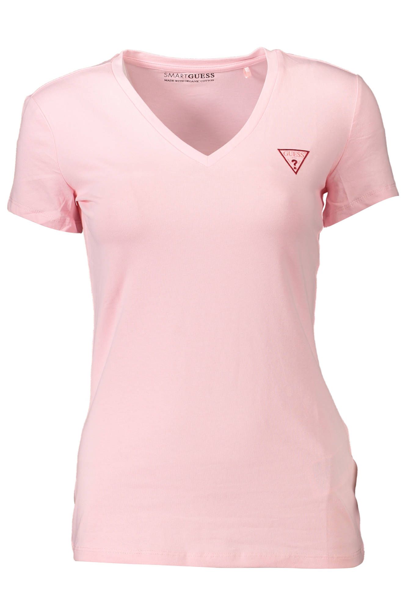 Guess Jeans Pink Cotton Women T-Shirt