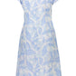 Gant Light Blue Linen Women Dress