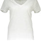 Gant White Cotton Women T-Shirt