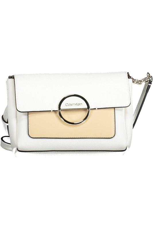 Calvin Klein White Polyurethane Women Handbag