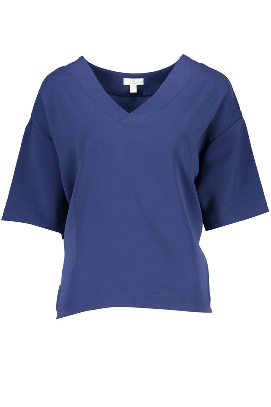 Gant Blue Cotton Women T-Shirt