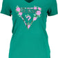 Guess Jeans Green Cotton Women T-Shirt