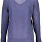 U.S. POLO ASSN. Blue Acrylic Women Sweater