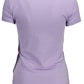 Guess Jeans Purple Cotton Women T-Shirt