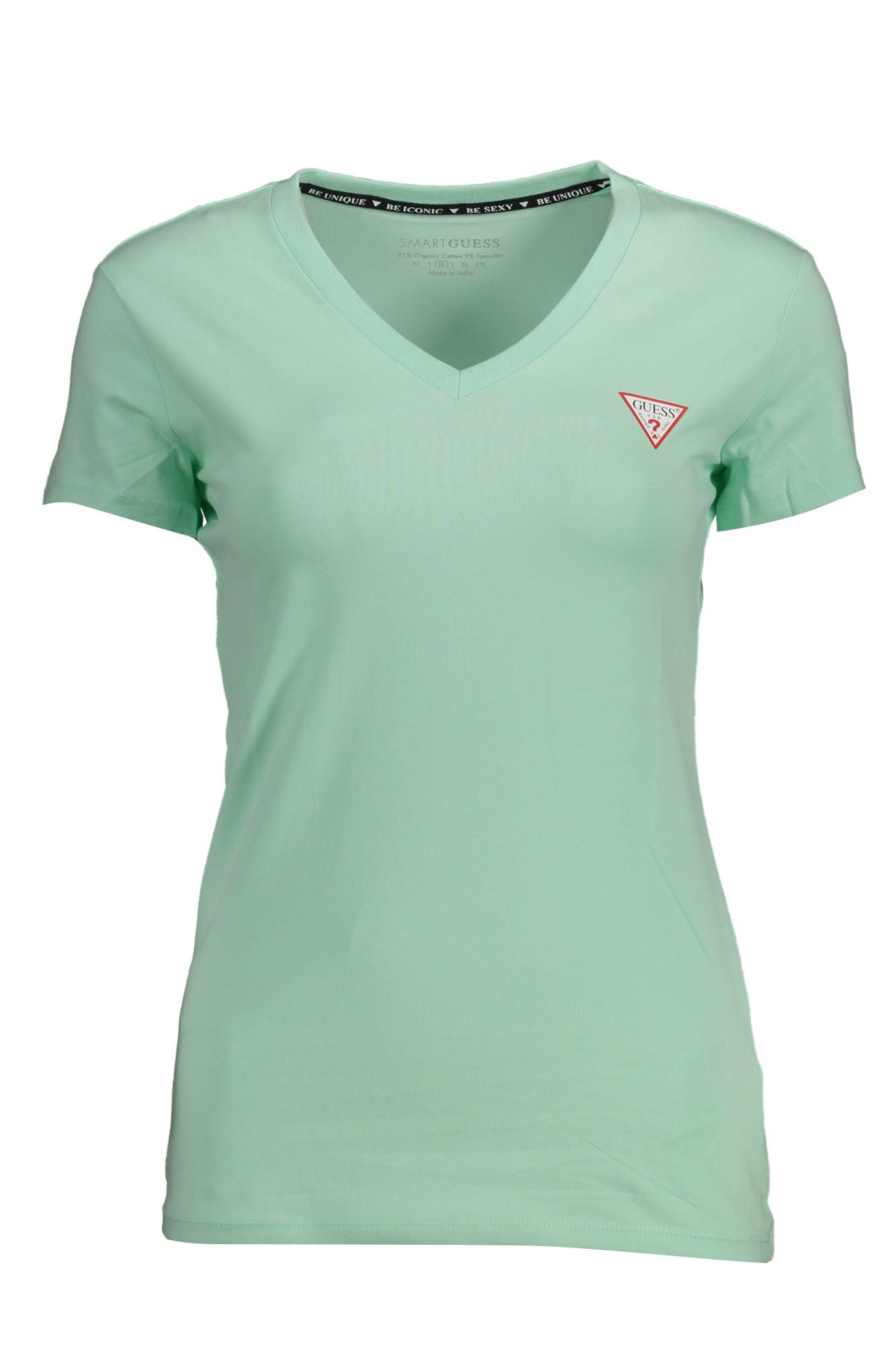 Guess Jeans Green Cotton Women TShirt