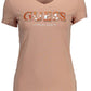 Guess Jeans Pink Cotton Women T-Shirt