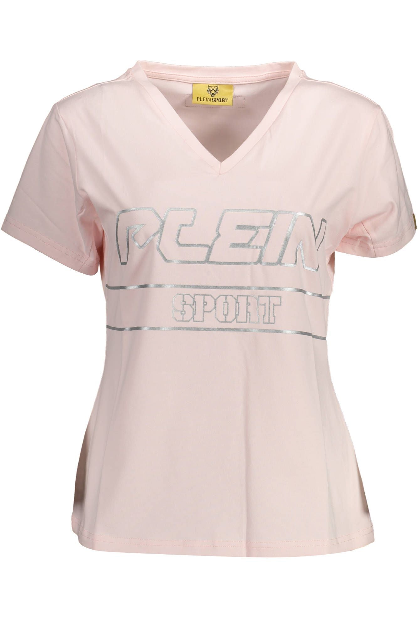 Plein Sport Pink Cotton Women T-Shirt