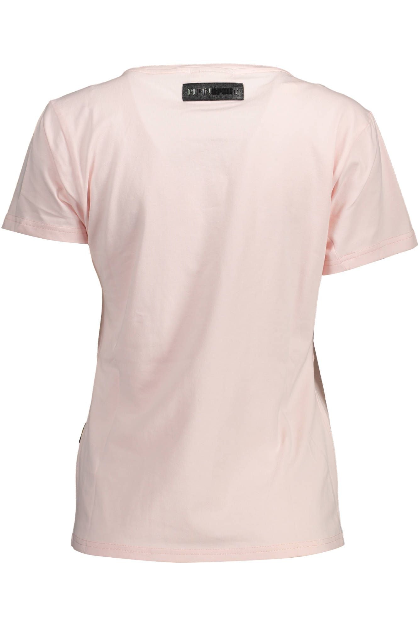 Plein Sport Pink Cotton Women T-Shirt