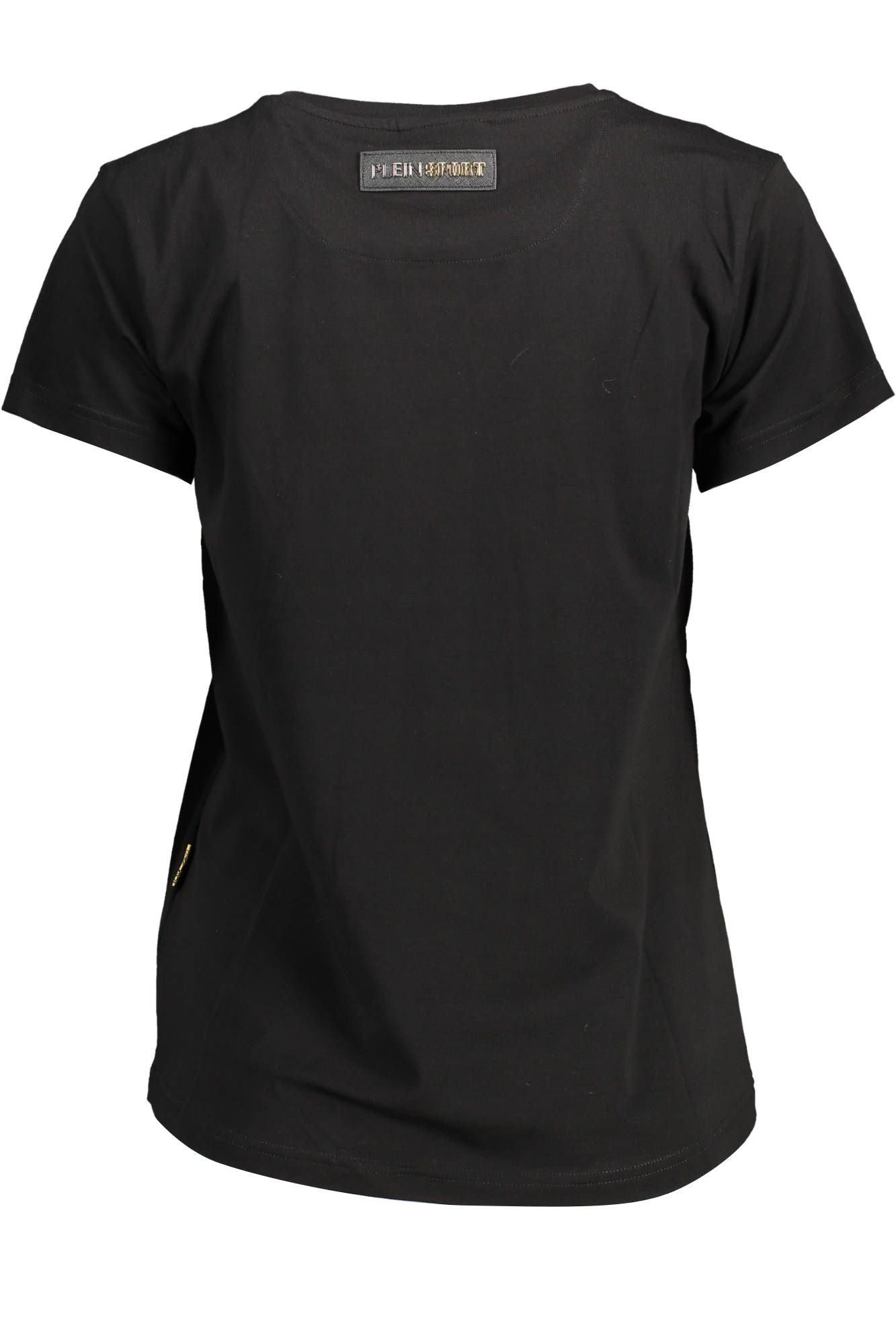 Plein Sport "Black Cotton Women T-Shirt"