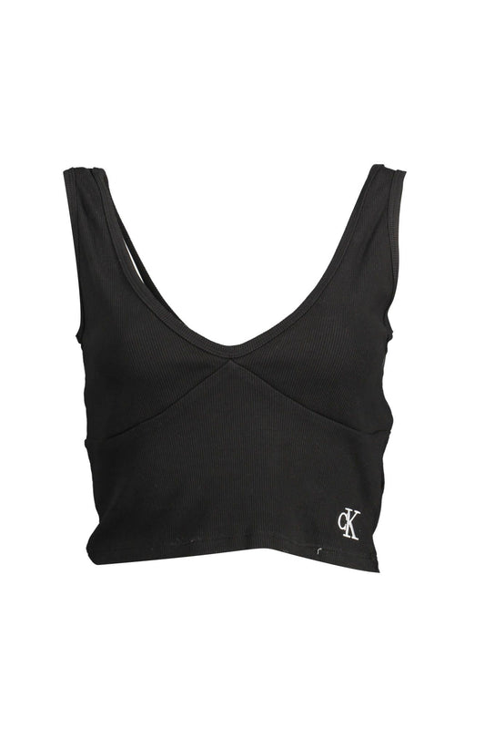 Calvin Klein Black Cotton Women Underwear Top