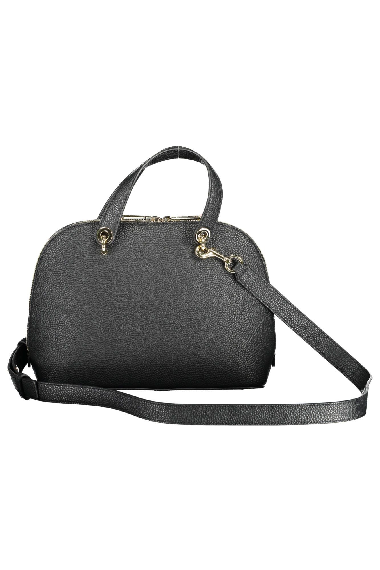 Tommy Hilfiger Black Polyurethane Women Handbag