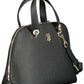 Tommy Hilfiger Black Polyurethane Women Handbag