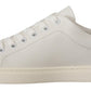 Dolce & Gabbana Exquisite Italian Leather Low-Top Sneakers