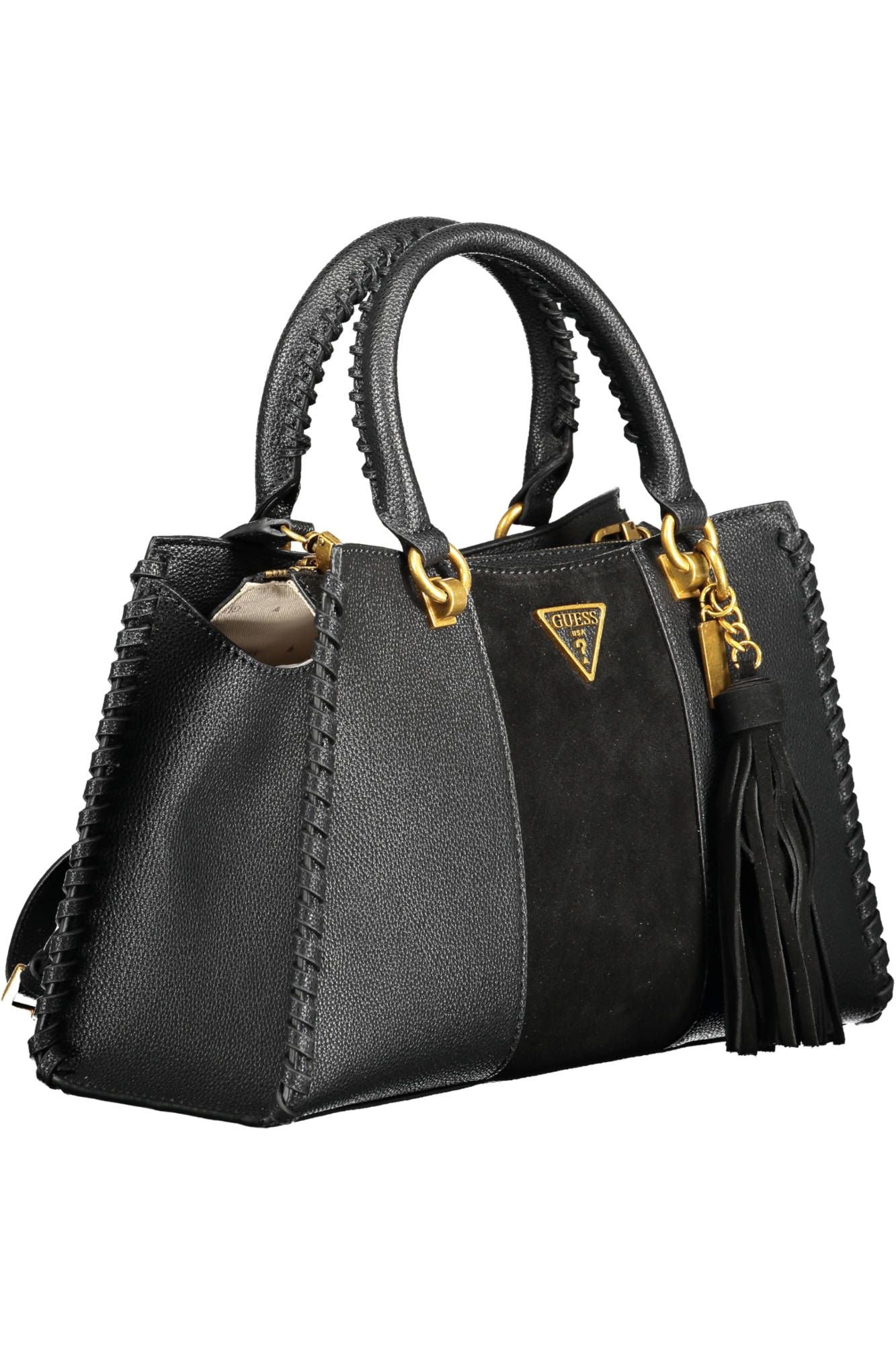 Guess Jeans Black Polyurethane Women Handbag