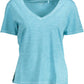 Gant Light Blue Cotton Women T-Shirt