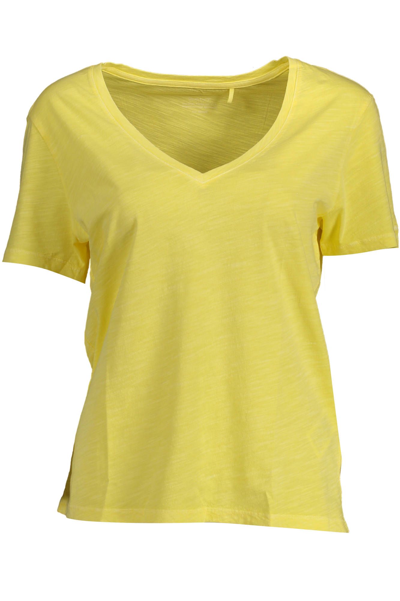 Gant Yellow Cotton Women T-Shirt