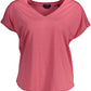 Gant Pink Cotton Women T-Shirt