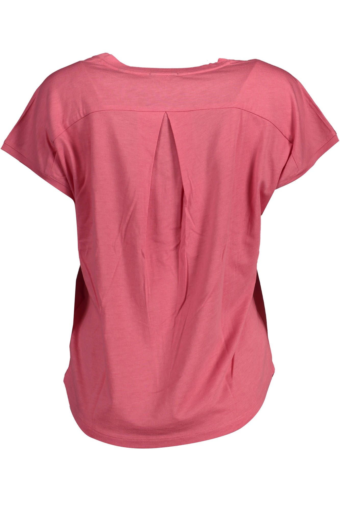 Gant Pink Cotton Women T-Shirt