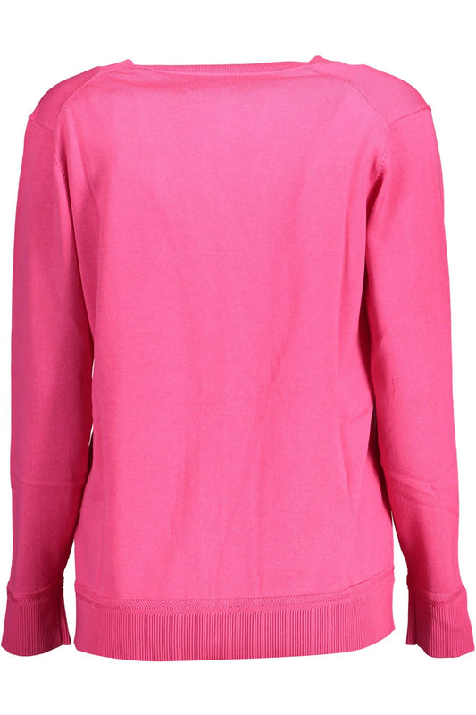 Gant Pink Cotton Women Cardigan