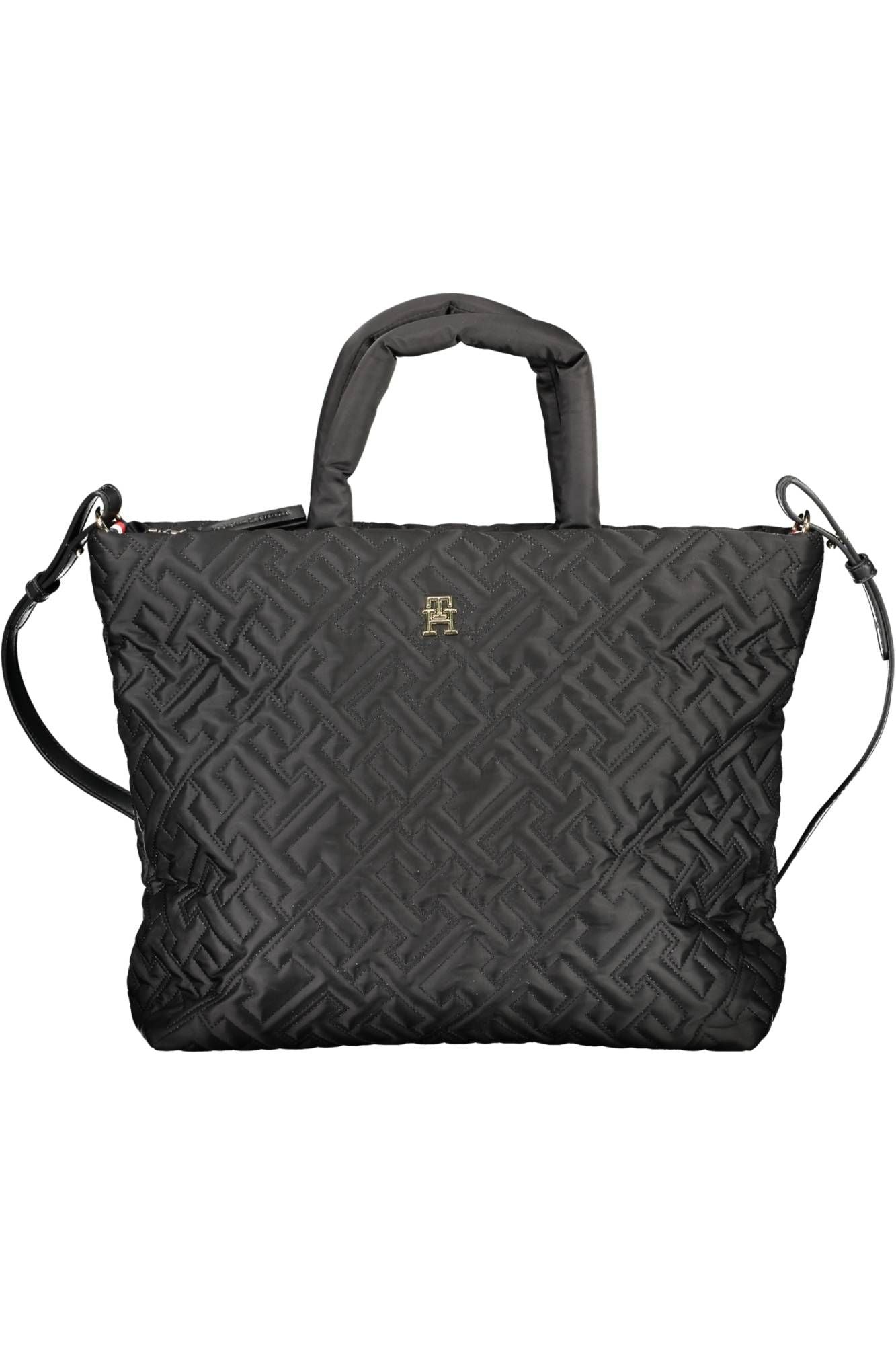 Tommy Hilfiger Black Polyester Women Handbag