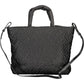 Tommy Hilfiger Black Polyester Women Handbag