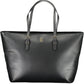 Tommy Hilfiger Black Polyurethane Women Handbag