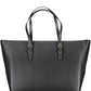 Tommy Hilfiger Black Polyurethane Women Handbag