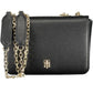 Tommy Hilfiger Black Polyurethane Women Handbag