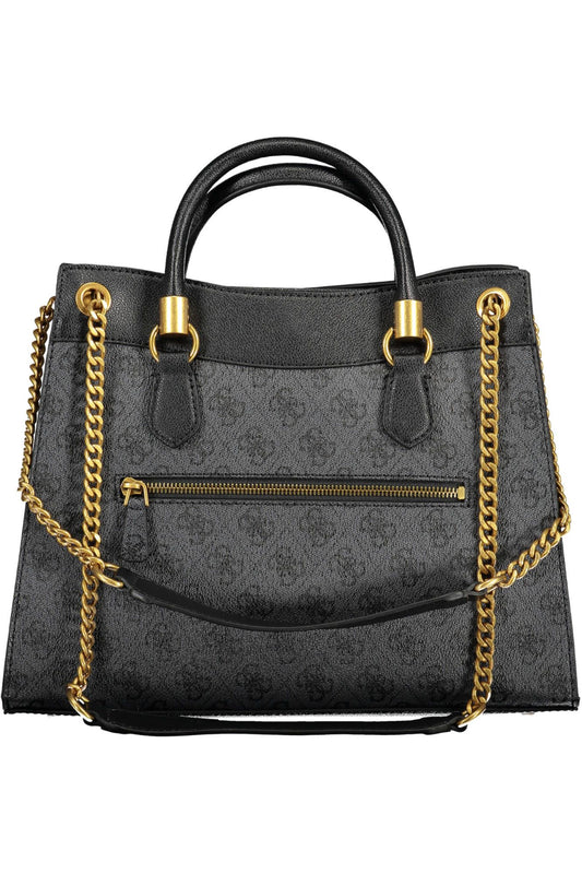 Guess Jeans Black Polyurethane Women Handbag