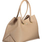 Tommy Hilfiger Beige Polyester Women Handbag